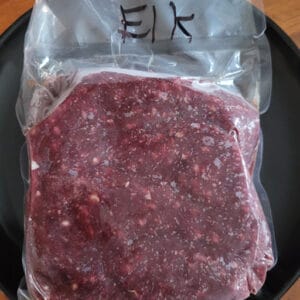 Image of K9Raw's Minced Elk meat. 2lb cryopack.